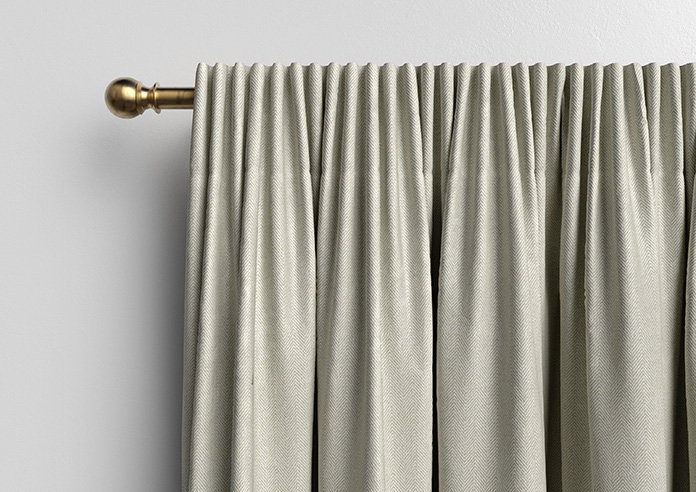 Soft Chevron, Toffee - Made to Measure Curtains - Image 10